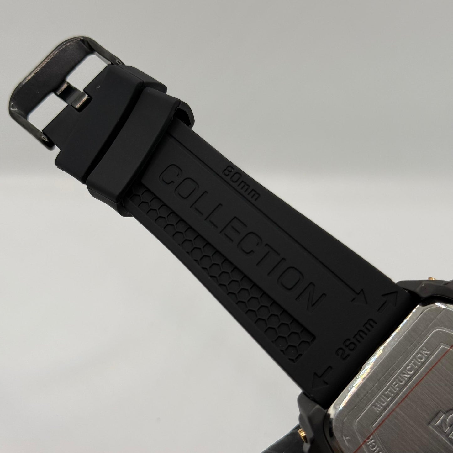 Ferrucci Stop watch black strap with 1 year warranty