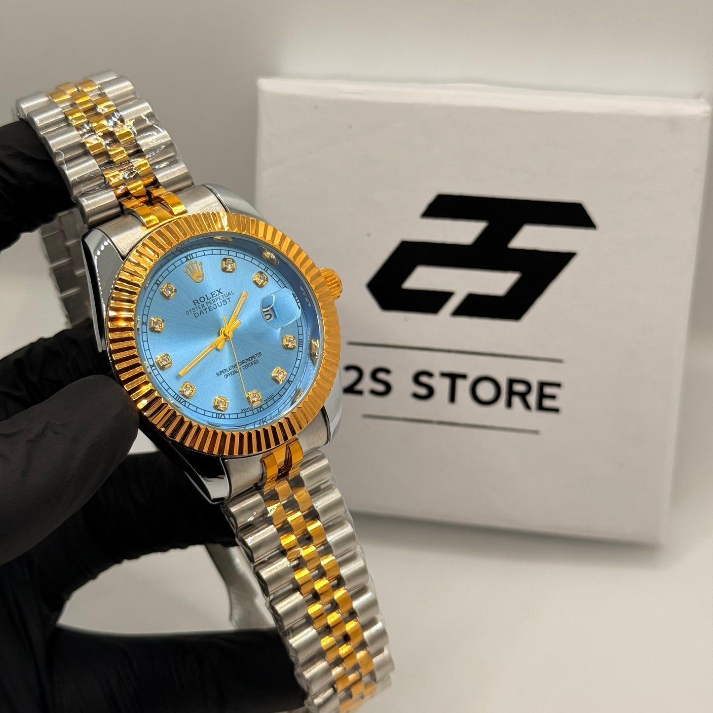 Rolex Jublie chain truetone tifny dial